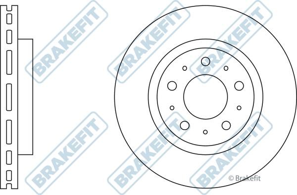 APEC braking SDK6247 Гальмівний диск SDK6247: Купити в Україні - Добра ціна на EXIST.UA!