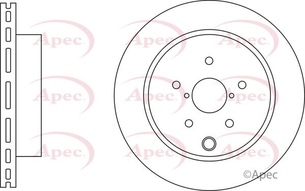APEC braking DSK3224 Гальмівний диск DSK3224: Купити в Україні - Добра ціна на EXIST.UA!