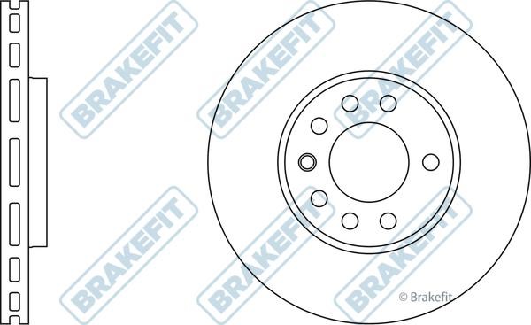 APEC braking SDK6105 Гальмівний диск SDK6105: Купити в Україні - Добра ціна на EXIST.UA!