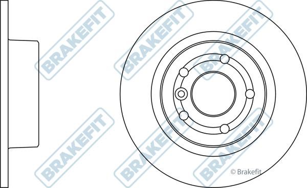 APEC braking SDK6170 Гальмівний диск SDK6170: Купити в Україні - Добра ціна на EXIST.UA!