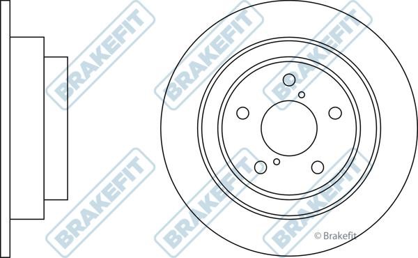 APEC braking SDK6266 Гальмівний диск SDK6266: Купити в Україні - Добра ціна на EXIST.UA!