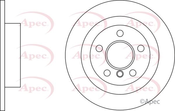 APEC braking DSK3206 Гальмівний диск DSK3206: Купити в Україні - Добра ціна на EXIST.UA!