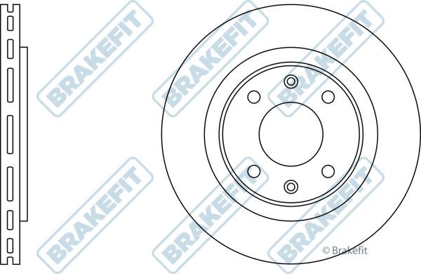 APEC braking SDK6093 Гальмівний диск SDK6093: Купити в Україні - Добра ціна на EXIST.UA!