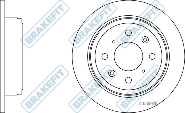 APEC braking SDK6129 Гальмівний диск SDK6129: Купити в Україні - Добра ціна на EXIST.UA!