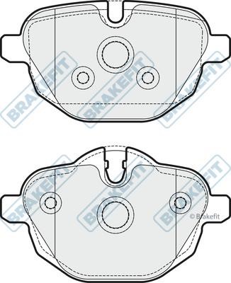 APEC braking PD3346 Гальмівні колодки, комплект PD3346: Приваблива ціна - Купити в Україні на EXIST.UA!