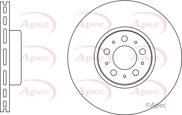 APEC braking DSK3257 Гальмівний диск DSK3257: Приваблива ціна - Купити в Україні на EXIST.UA!