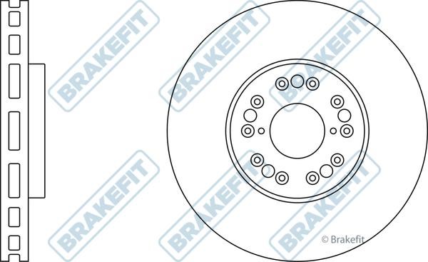 APEC braking SDK6184 Гальмівний диск SDK6184: Купити в Україні - Добра ціна на EXIST.UA!