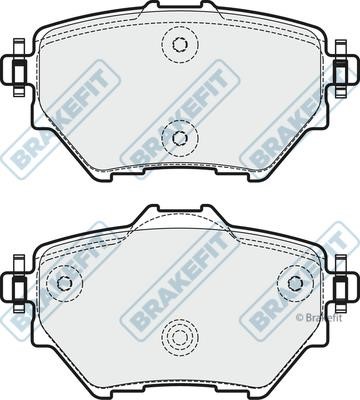APEC braking PD3746 Гальмівні колодки, комплект PD3746: Купити в Україні - Добра ціна на EXIST.UA!