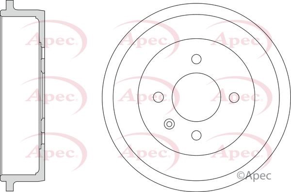 APEC braking DRM9216 Барабан гальмівний DRM9216: Купити в Україні - Добра ціна на EXIST.UA!