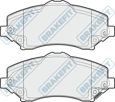 APEC braking PD3656 Гальмівні колодки, комплект PD3656: Купити в Україні - Добра ціна на EXIST.UA!