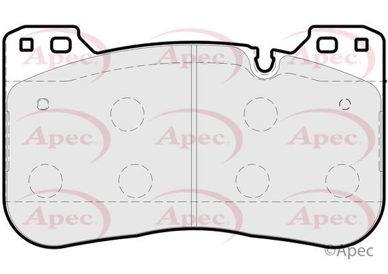 APEC braking PAD2199 Гальмівні колодки, комплект PAD2199: Купити в Україні - Добра ціна на EXIST.UA!
