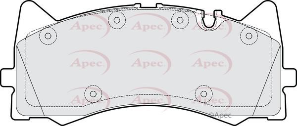 APEC braking PAD2176 Гальмівні колодки, комплект PAD2176: Купити в Україні - Добра ціна на EXIST.UA!
