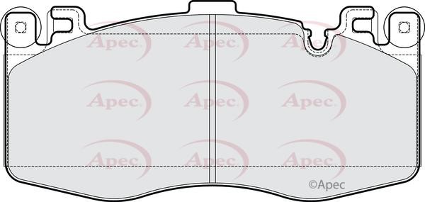 APEC braking PAD2290 Гальмівні колодки, комплект PAD2290: Купити в Україні - Добра ціна на EXIST.UA!