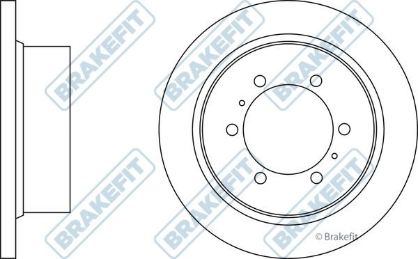 APEC braking SDK6227 Гальмівний диск SDK6227: Купити в Україні - Добра ціна на EXIST.UA!