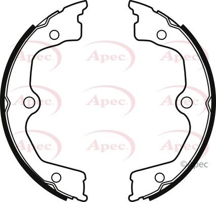 APEC braking SHU818 Колодки гальмівні стояночного гальма SHU818: Купити в Україні - Добра ціна на EXIST.UA!