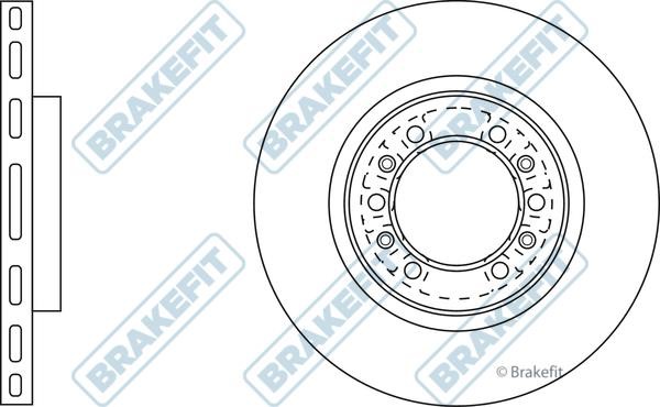 APEC braking SDK6203 Гальмівний диск SDK6203: Приваблива ціна - Купити в Україні на EXIST.UA!