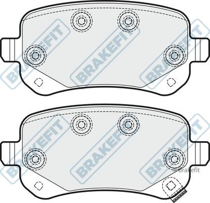 APEC braking PD3608 Гальмівні колодки, комплект PD3608: Купити в Україні - Добра ціна на EXIST.UA!