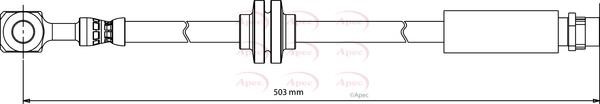 APEC braking HOS4167 Гальмівний шланг HOS4167: Купити в Україні - Добра ціна на EXIST.UA!