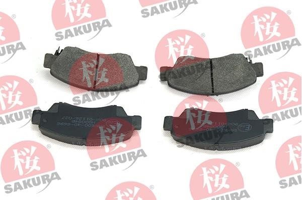 Sakura 600-40-6696 Гальмівні колодки, комплект 600406696: Купити в Україні - Добра ціна на EXIST.UA!