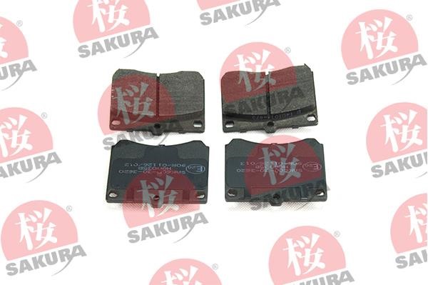 Sakura 600-30-3620 Гальмівні колодки, комплект 600303620: Купити в Україні - Добра ціна на EXIST.UA!