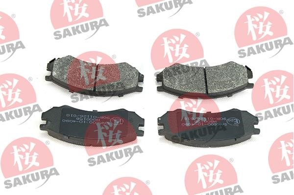 Sakura 600-10-4090 Гальмівні колодки, комплект 600104090: Купити в Україні - Добра ціна на EXIST.UA!