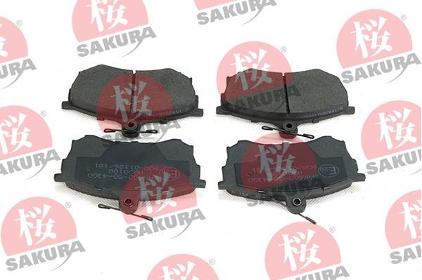 Sakura 600-50-4300 Гальмівні колодки, комплект 600504300: Купити в Україні - Добра ціна на EXIST.UA!