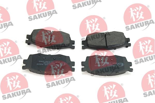 Sakura 600-05-4603 Гальмівні колодки, комплект 600054603: Купити в Україні - Добра ціна на EXIST.UA!
