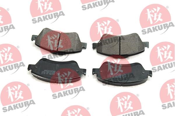 Sakura 600-10-3999 Гальмівні колодки, комплект 600103999: Купити в Україні - Добра ціна на EXIST.UA!
