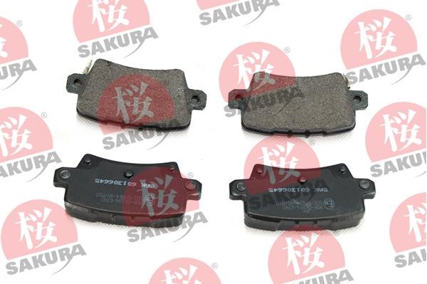 Sakura 601-40-6645 Гальмівні колодки, комплект 601406645: Купити в Україні - Добра ціна на EXIST.UA!
