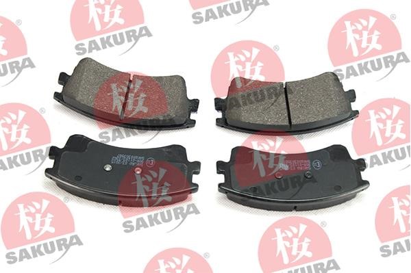Sakura 600-30-3587 Гальмівні колодки, комплект 600303587: Купити в Україні - Добра ціна на EXIST.UA!