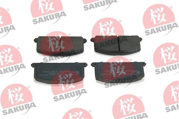 Sakura 600-20-3710 Гальмівні колодки, комплект 600203710: Купити в Україні - Добра ціна на EXIST.UA!