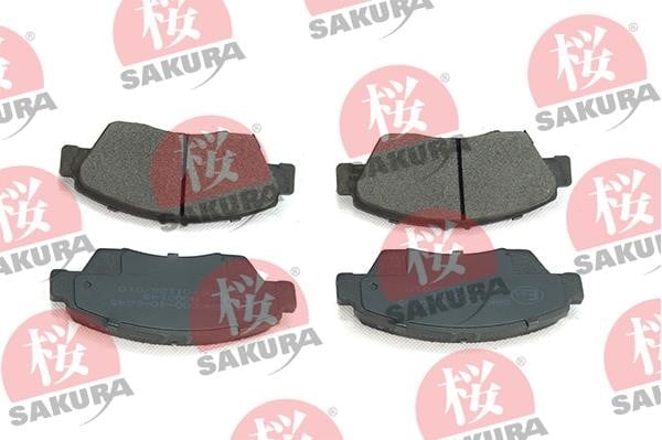 Sakura 600-40-6645 Гальмівні колодки, комплект 600406645: Купити в Україні - Добра ціна на EXIST.UA!