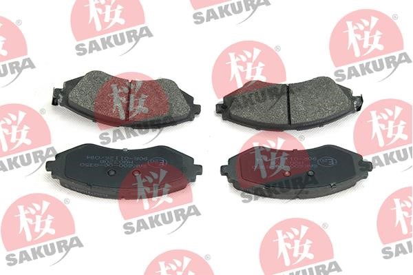 Sakura 600-00-8350 Гальмівні колодки, комплект 600008350: Купити в Україні - Добра ціна на EXIST.UA!