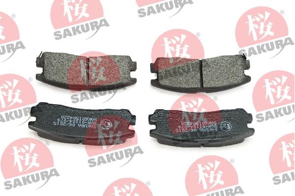 Sakura 601-50-4220 Гальмівні колодки, комплект 601504220: Купити в Україні - Добра ціна на EXIST.UA!