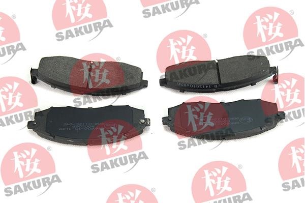 Sakura 600-10-4139 Гальмівні колодки, комплект 600104139: Купити в Україні - Добра ціна на EXIST.UA!