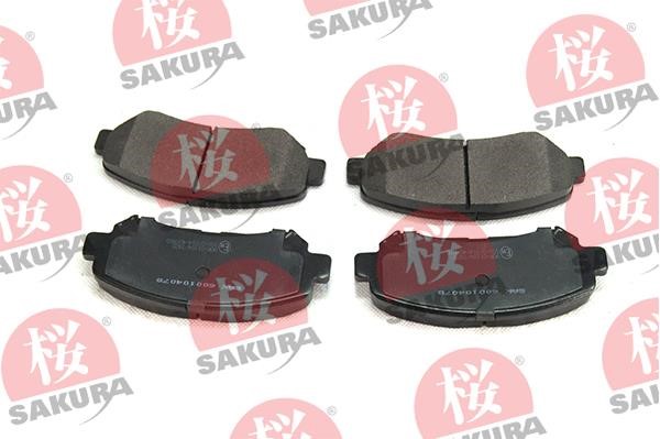 Sakura 600-10-4078 Гальмівні колодки, комплект 600104078: Купити в Україні - Добра ціна на EXIST.UA!