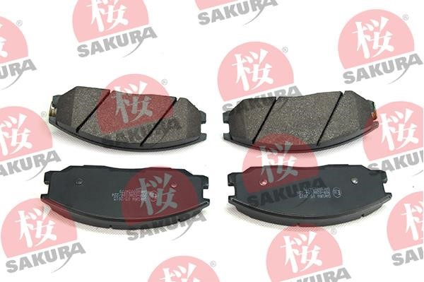 Sakura 600-05-4770 Гальмівні колодки, комплект 600054770: Приваблива ціна - Купити в Україні на EXIST.UA!