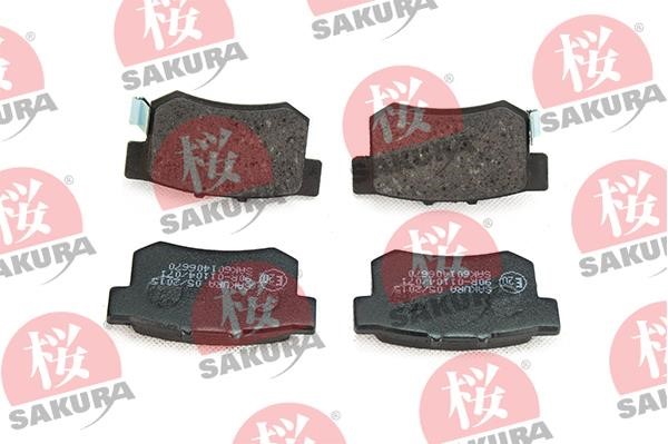 Sakura 601-40-6670 Гальмівні колодки, комплект 601406670: Купити в Україні - Добра ціна на EXIST.UA!