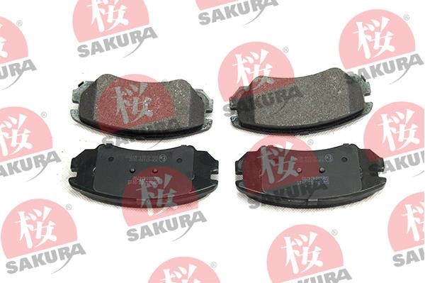 Sakura 600-40-4780 Гальмівні колодки, комплект 600404780: Купити в Україні - Добра ціна на EXIST.UA!
