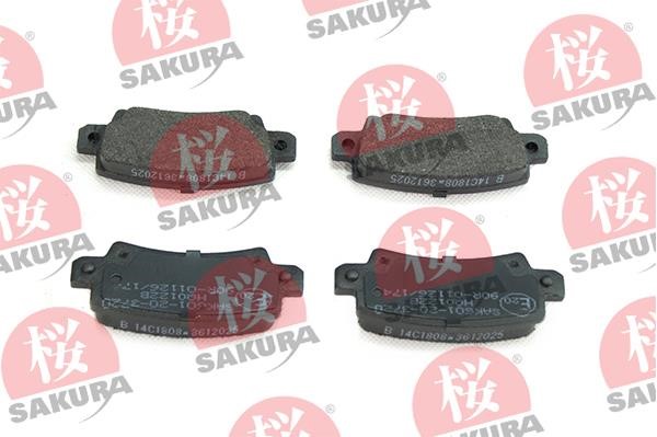 Sakura 601-20-3720 Гальмівні колодки, комплект 601203720: Купити в Україні - Добра ціна на EXIST.UA!
