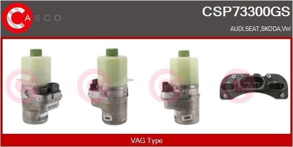 Casco CSP73300GS Насос гідропідсилювача керма CSP73300GS: Купити в Україні - Добра ціна на EXIST.UA!