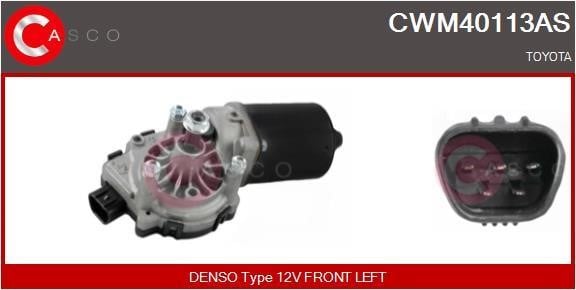 Casco CWM40113AS Мотор склоочисника CWM40113AS: Купити в Україні - Добра ціна на EXIST.UA!