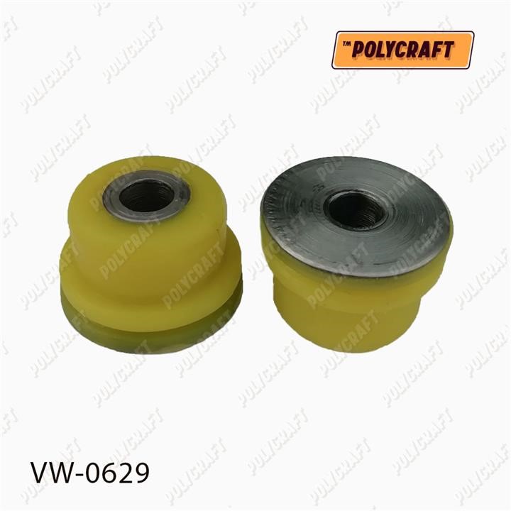 VW0629 POLYCRAFT Сайлентблок задньої цапфи поліуретановий