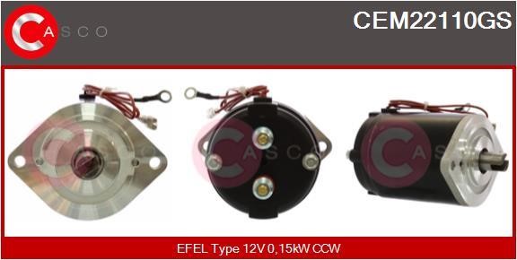 Casco CEM22110GS Електродвигун CEM22110GS: Купити в Україні - Добра ціна на EXIST.UA!