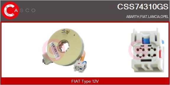 Casco CSS74310GS Датчик положення рульового керма CSS74310GS: Купити в Україні - Добра ціна на EXIST.UA!