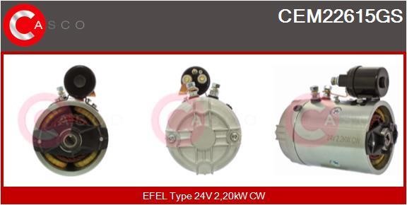 Casco CEM22615GS Електродвигун CEM22615GS: Купити в Україні - Добра ціна на EXIST.UA!