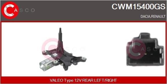 Casco CWM15400GS Мотор склоочисника CWM15400GS: Купити в Україні - Добра ціна на EXIST.UA!