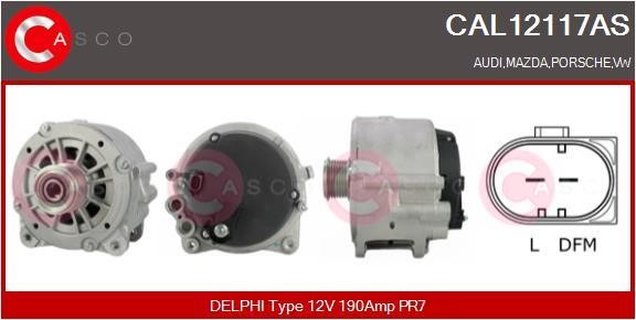Casco CAL12117AS Генератор CAL12117AS: Купити в Україні - Добра ціна на EXIST.UA!