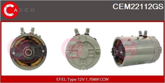 Casco CEM22112GS Електродвигун CEM22112GS: Купити в Україні - Добра ціна на EXIST.UA!