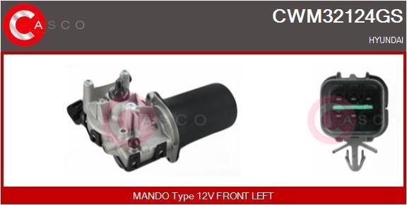 Casco CWM32124GS Мотор склоочисника CWM32124GS: Купити в Україні - Добра ціна на EXIST.UA!